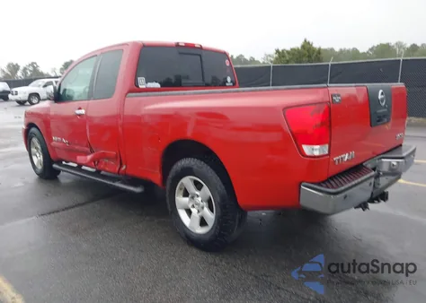 2005 Nissan Titan Se from USA, damaged, VIN 1N6BA06A05N574823
